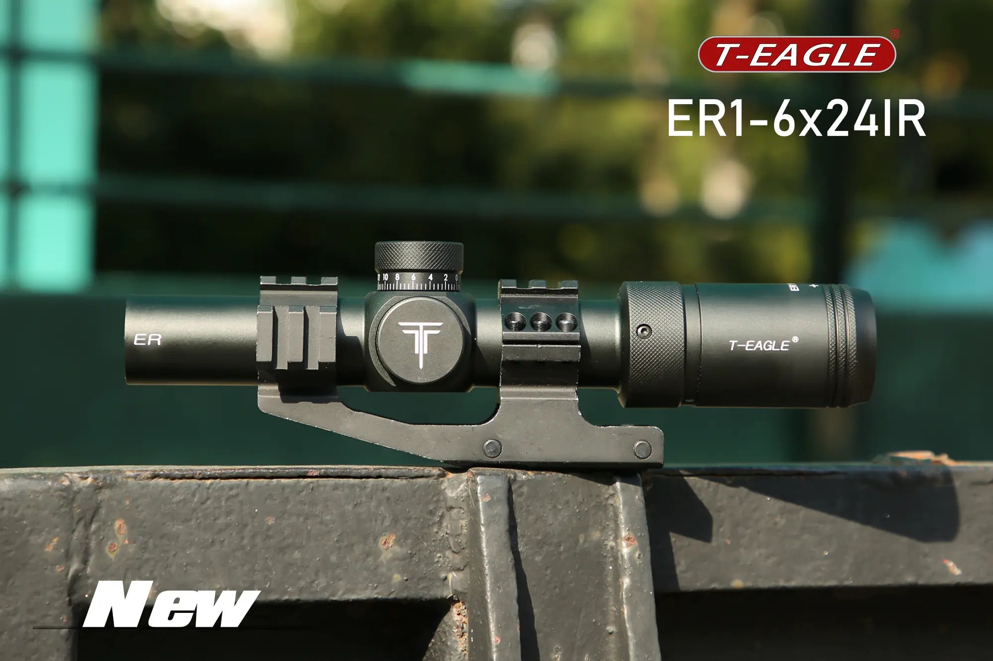 T-Eagle LPVO Riflescope ER 1-6×24 IR SFP 1/2 MOA