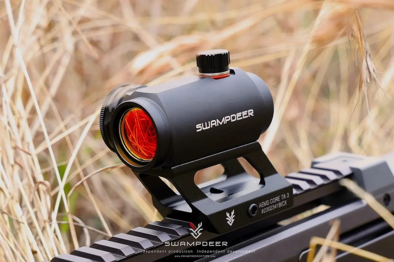 Mira réflex de punto rojo para rifle SwampDeer con montaje estándar HD TA-3