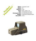 551 Metal Holographic Bright Green & Red Dot Sight -  PrismOptic