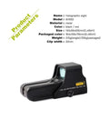 552 practical electronic holographic sight plus 20mm -  PrismOptic