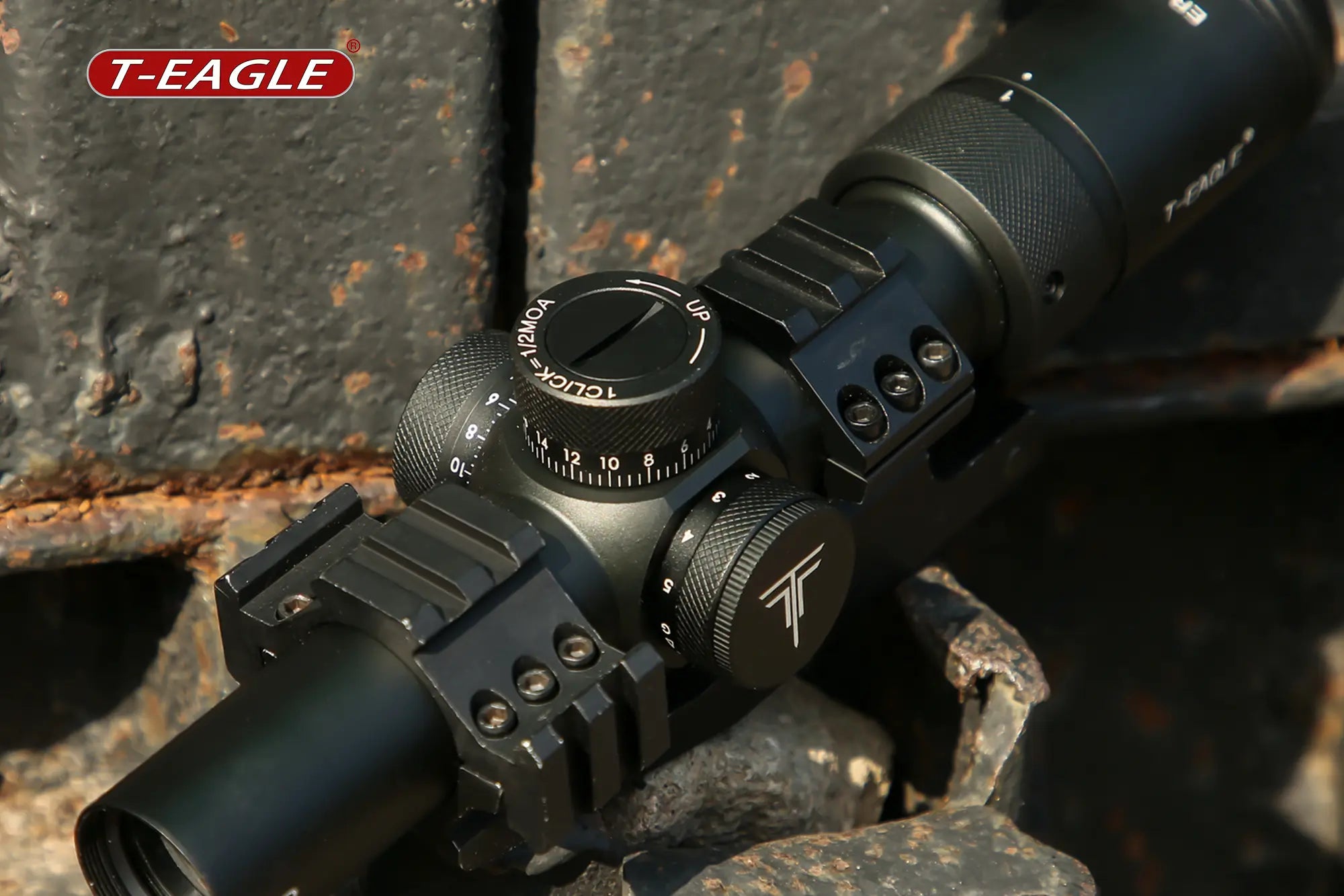 T-Eagle LPVO Riflescope ER 1-6×24 IR SFP 1/2 MOA