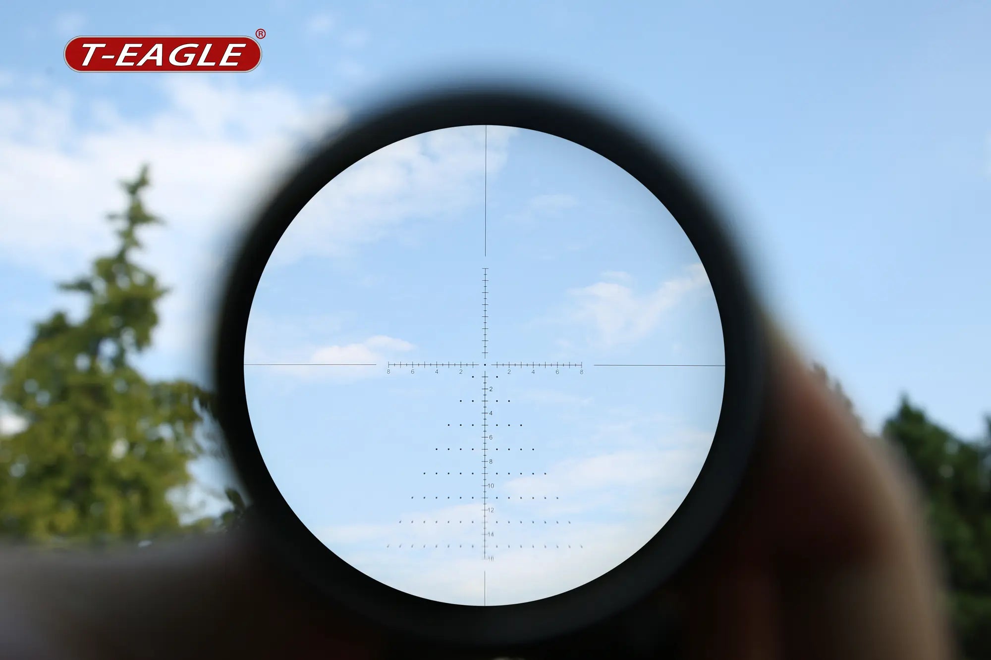 T-Eagle LPVO Riflescope ER 1-6×24 IR SFP 1/2 MOA