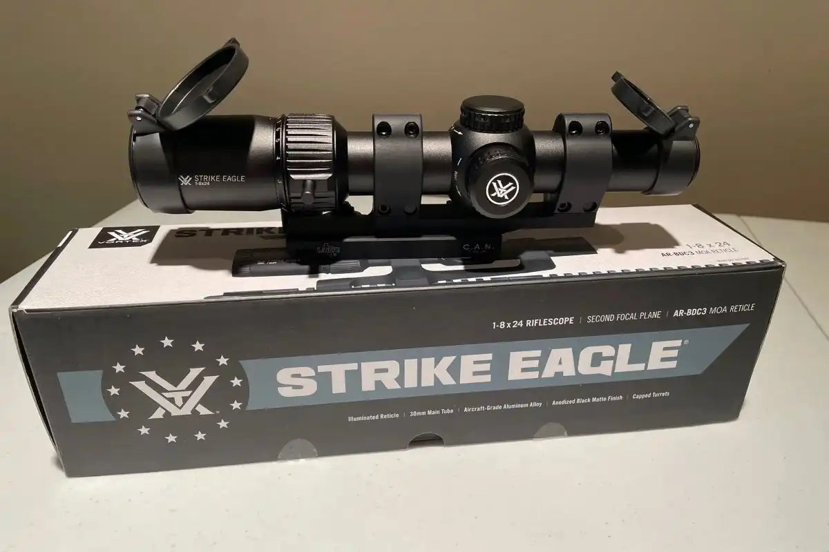 Mira telescópica IR SFP Vortex Strike Eagle 1-6X24 LPVO