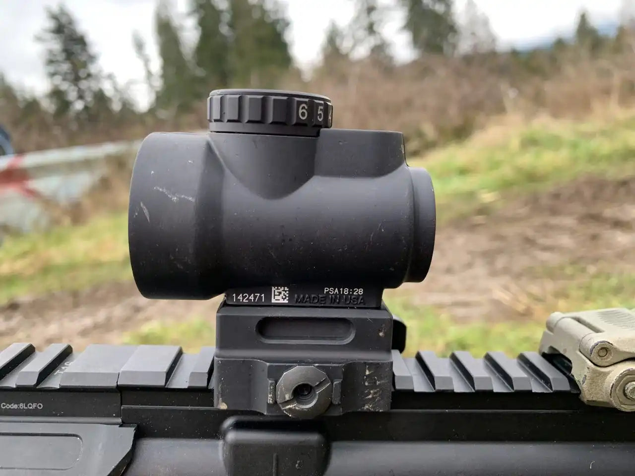 MRO 1x25mm Rifle Red Dot Sight 2 MOA