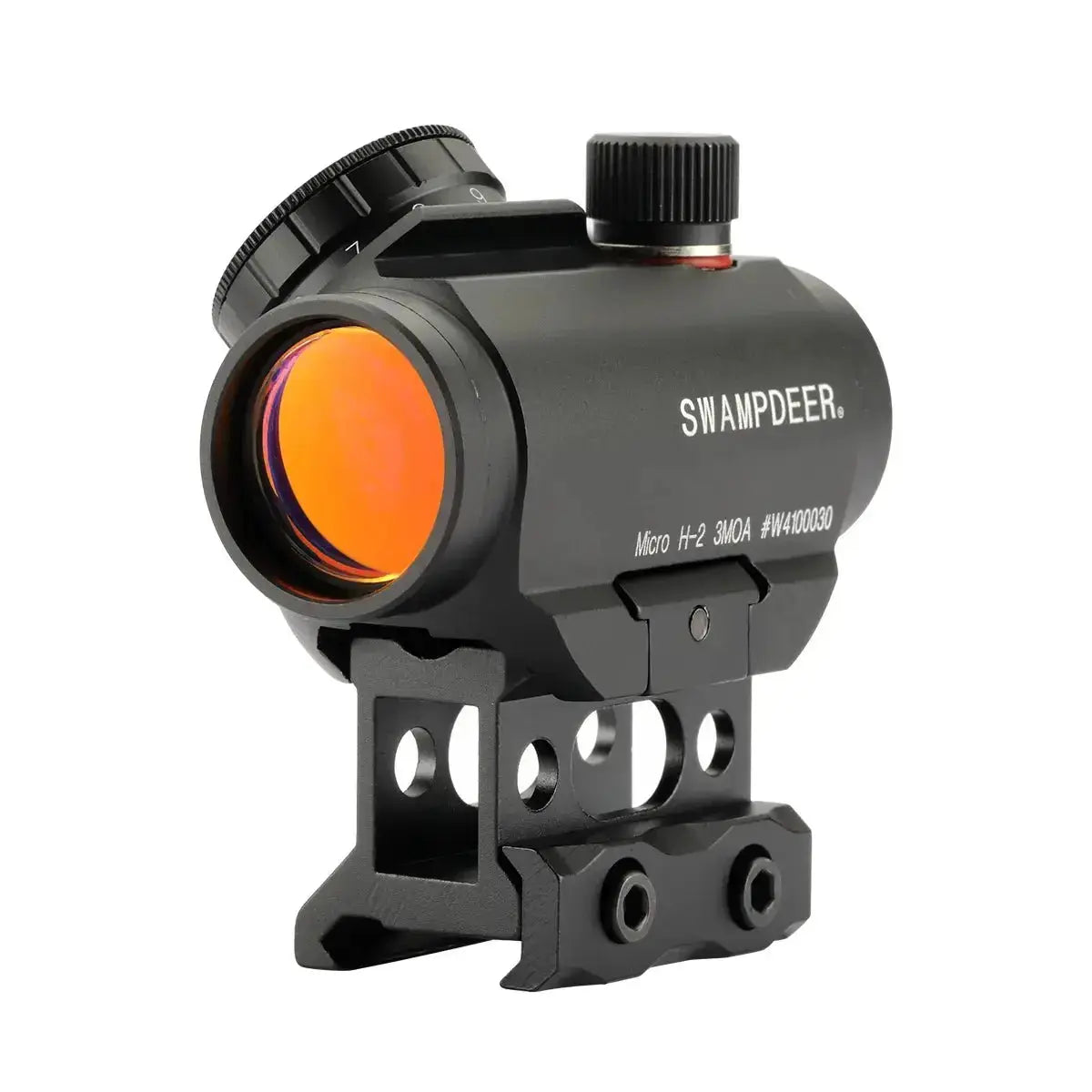 SwampDeer RIfle Red Dot Reflex Sight Micro H-2 with Standard Mount - 2 MOA -  PrismOptic