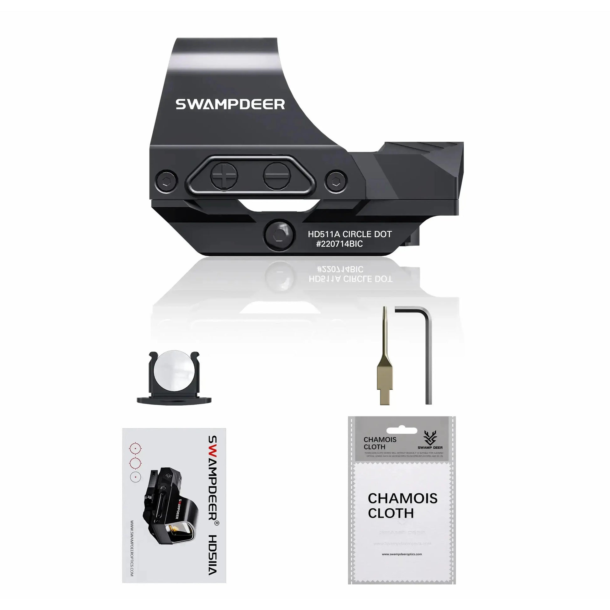 SwampDeer Rifle Red Dot Sight HD 511A -  PrismOptic