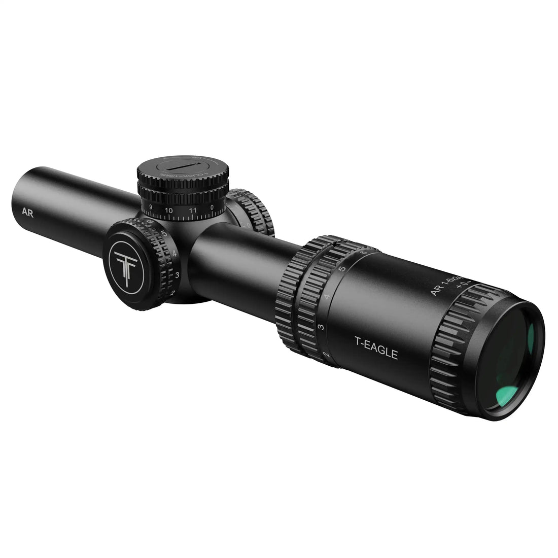 T-Eagle LPVO Riflescope AR 1-6×24 IR SFP 1/5 MOA -  PrismOptic