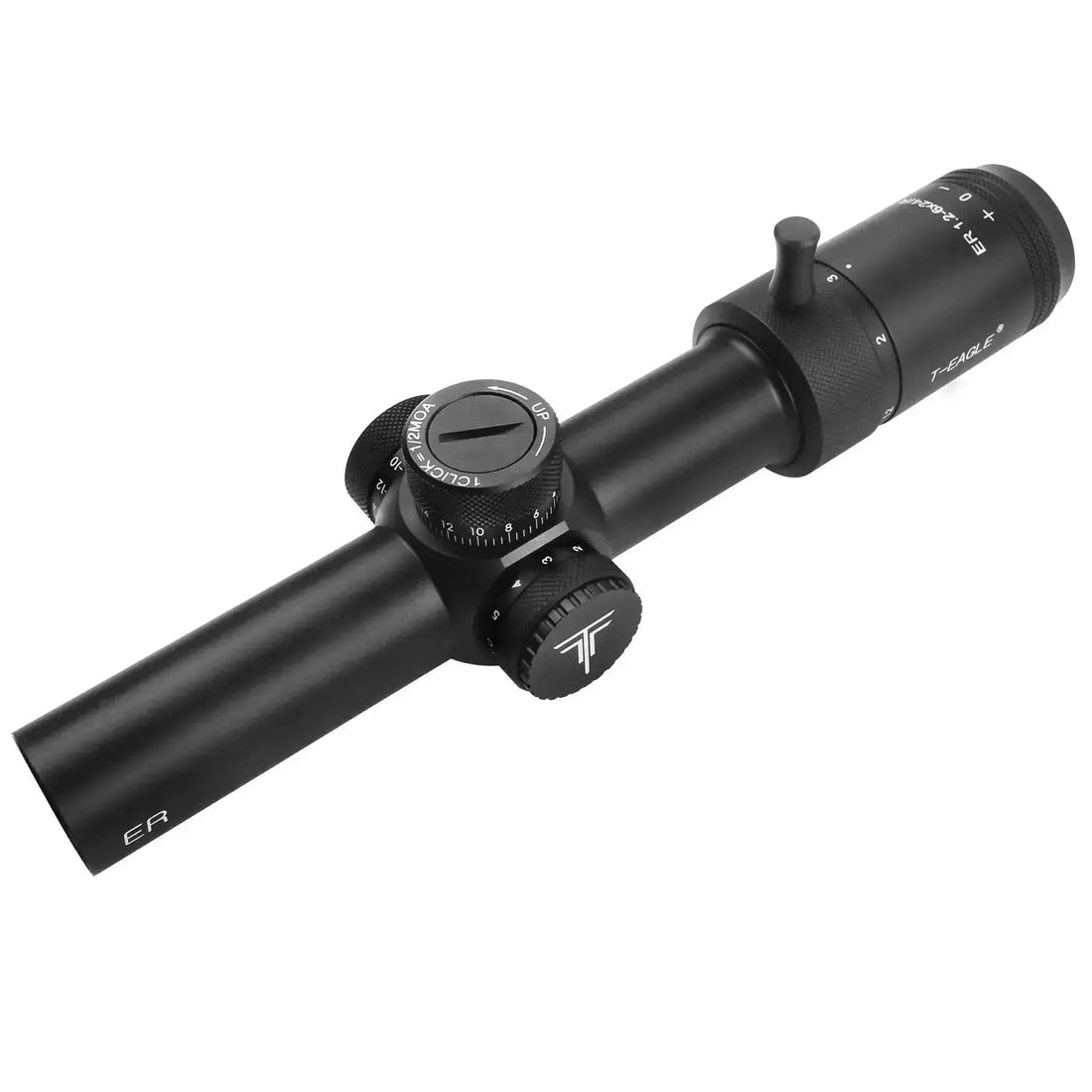 T-Eagle LPVO Riflescope ER 1-6×24 IR SFP 1/2 MOA -  PrismOptic