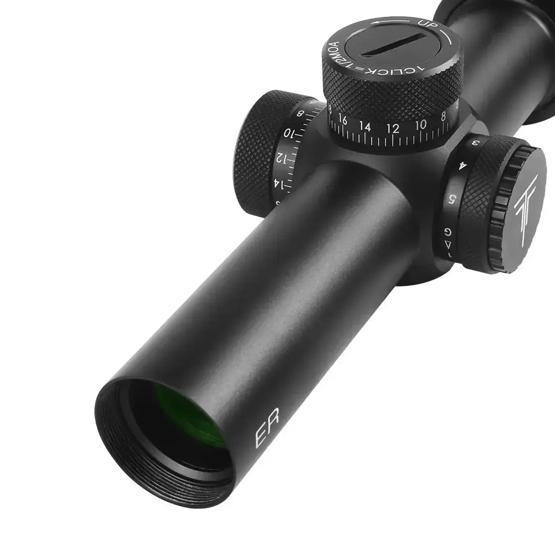 T-Eagle LPVO Riflescope ER 1-6×24 IR SFP 1/2 MOA -  PrismOptic