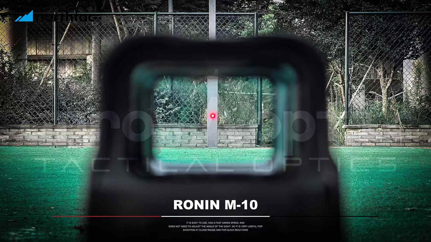 Combo de mira de punto rojo 3x Northtac Ronin M-10 + MM3