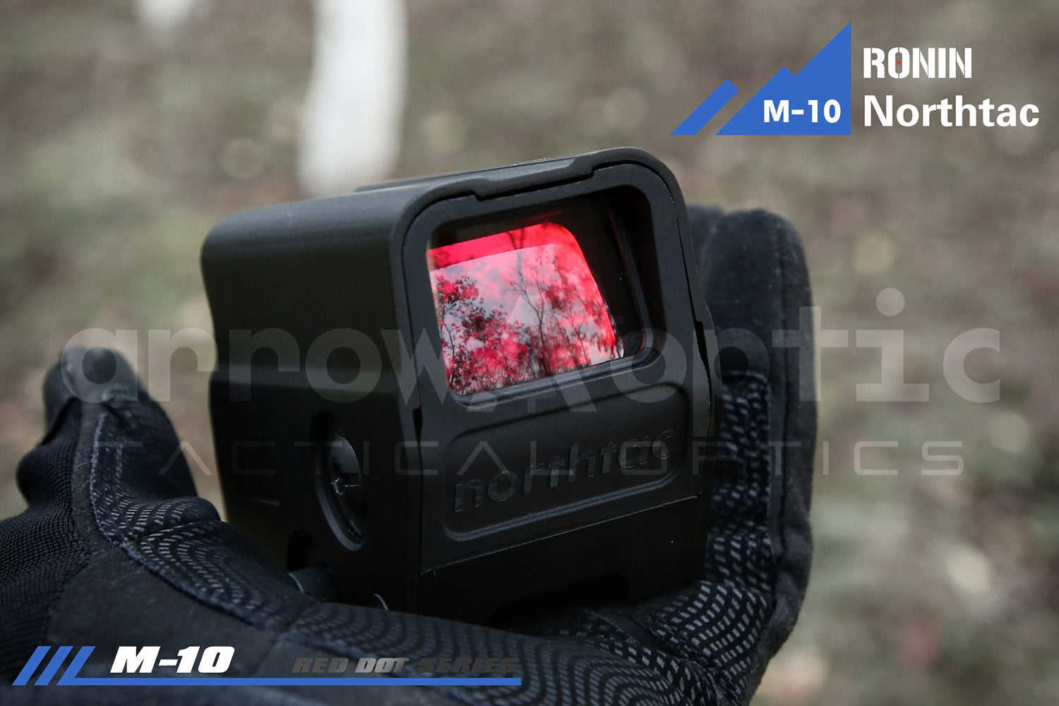 Combo de mira de punto rojo 3x Northtac Ronin M-10 + MM3